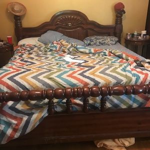 Hand carved furniture set